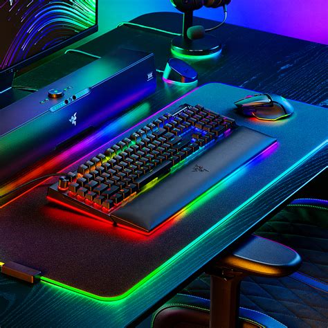 Razer BlackWidow V4 Pro Wired Mechanical Gaming Keyboard .